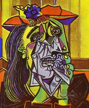 パブロ・ピカソ Painting - 泣く女 1937 年キュビスト パブロ・ピカソ
